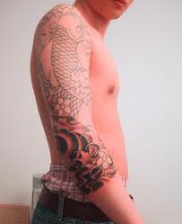 Koi Fish Tattoo Sleeve